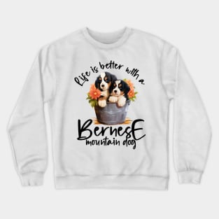 Bernese mountain dog Crewneck Sweatshirt